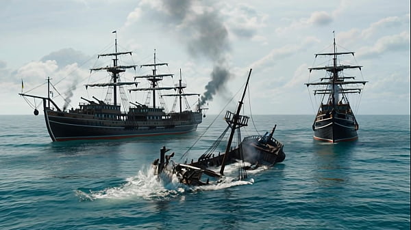 Image 2 pirates fucked sailors after the shipwreck
