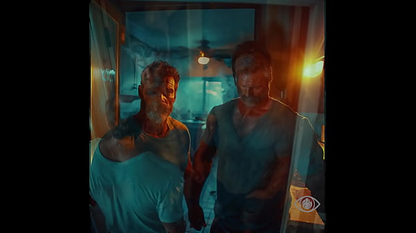 Image Relato er&oacute_tico de machos en la cocina, fantas&iacute_as sexuales entre heteros que se permiten disfrutar de vez en cuando, de otros hombres. Con im&aacute_genes de hombres hermosos, genrados por IA