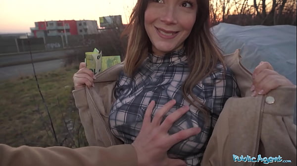 Image Public Agent - Hot Venezuelan Babe Sucks and Fucks for Cash in Public
