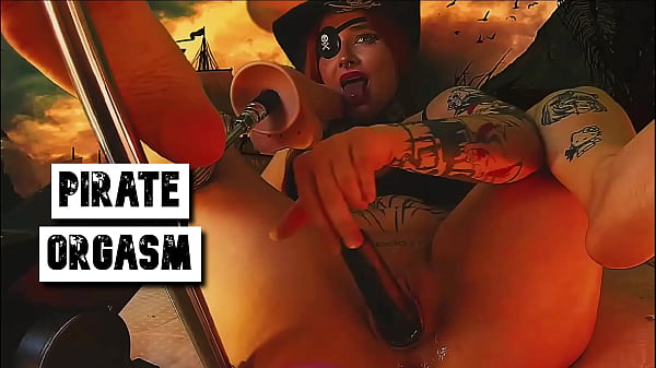 Image PIRATE GIRL GETS WILD ORGASMS FROM VIBRATORS IN ALL ORIFICES