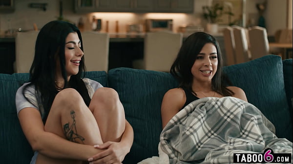Image Tiny lesbian teen caught fingering pussy by her sexy roommate