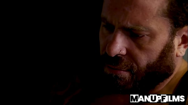 Image Caught by the Gym Daddy: On Your Knees or Else! Kev Inspring & Riley Mitchel for ManUpFilms