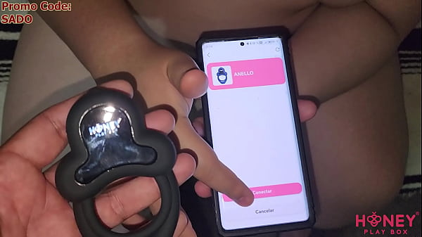 Image My asshole is destroyed and loaded with cum using ANELLO, the vibrating cock ring with clit stimulator from Honey Play Box