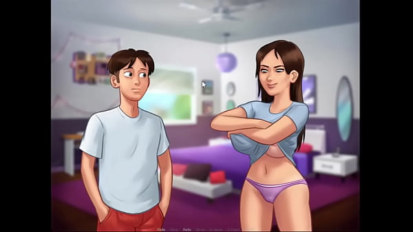 Image Sexy Cheerleader with big BOOBS fucks huge DICK SUMMERTIME SAGA