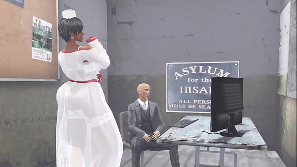Image Young nurse in trouble