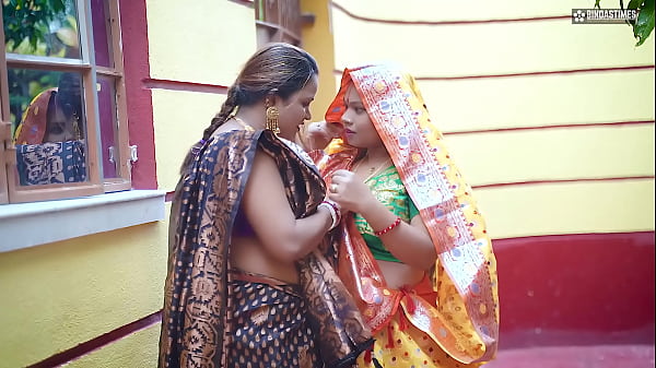 Image Desi Indian Two Bhabhiji Fucks with Devar and gets Creampie ( Threesome Full Hindi Audio Movie )