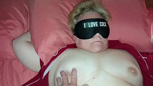 Image #35- 20250629 63yo Tennesseemilf1 slutwife loves toys as much as cock- she's blindfolded, fucked with clit vibrator, finger, and her favorite BBC dildo