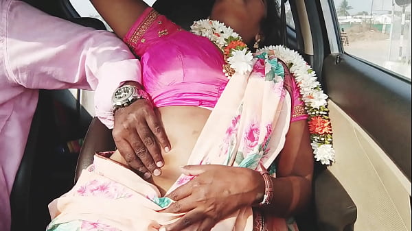 Image Indian housewife cheating car sex Telugu dirty talks.
