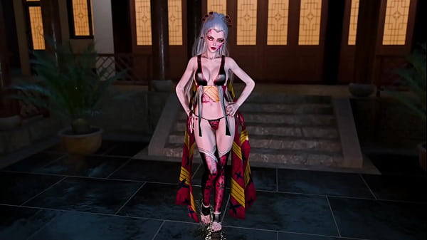 Image Proud lustful Daki dances at night in revealing traditional clothe
