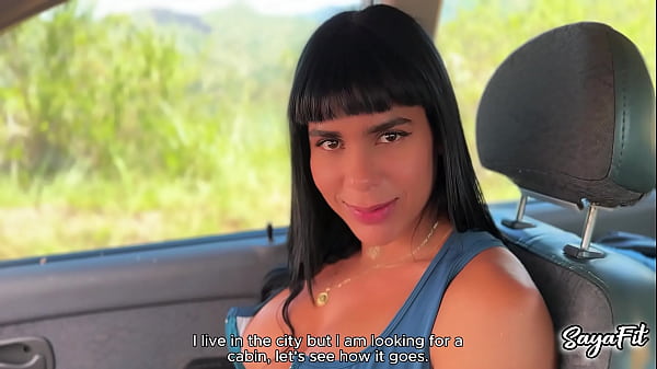 Image I get in a guy's car and we have sex in public with my big ass - Sayafit