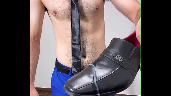 Image Cumming on my Dress Shoes After Work