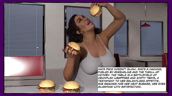 Image Nia Jax weight gain expansion video (3D animation/images by: LykoXXX)
