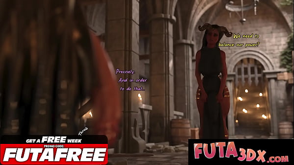 Image Futa3DX - Horny & Primed Succubus Futa Babes Fucking Hard