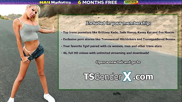 Image Trans Nikki North finds gf Chanel Camryn humping on a dildo