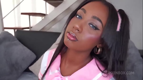 Image Brazil ebony princess, Jasminy Villar gangbanged by 5 monster cocks (DAP, Anal, prolapses, ATM, 5on1 gangbang, black girl ...