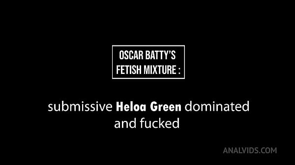 Image Brazilian slim cutie, Heloa GREEN dominated then hard fucked by huge cocks (DP, Anal, foot job, BDSM, double barrel BJ, M ...