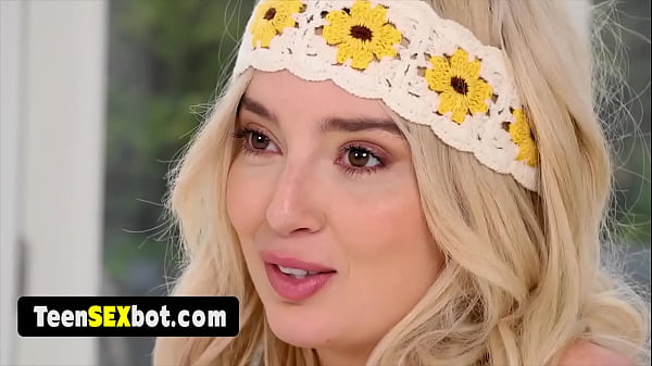 Image Lexi Lore showing the flower power with her 70s inspired outfit while gets fucked real hard