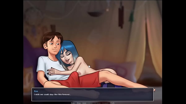 Image Petite teen giving a sexy massage and giving us a handjob SUMMERTIME SAGA