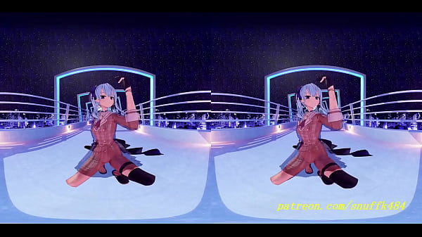 Image VR180 mmd Suisei Dance 3d hololive Hentai