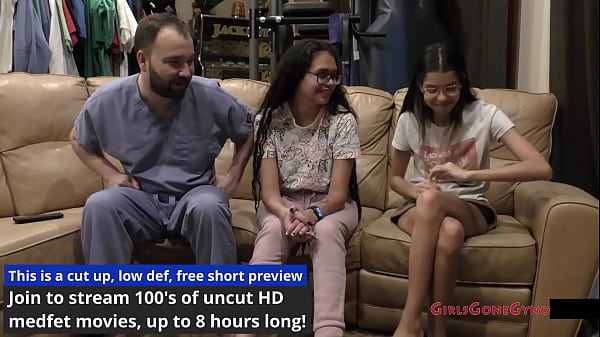 Image The Sister's 1st Gyno Exam - Angel Santana & Aria Nicole