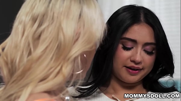 Image Stepmom Jessica Ryan and her stepdaughter Ophelia Purr celebrating their still secret relationship with sex