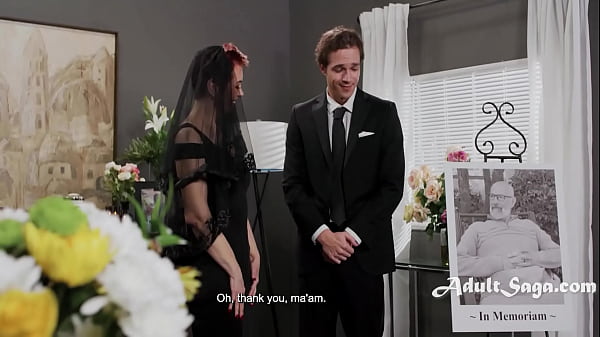 Image GILF Widow Fucks Young Organizer On Her Husbands Funeral - Jayden Marcos, Ruby Lynne