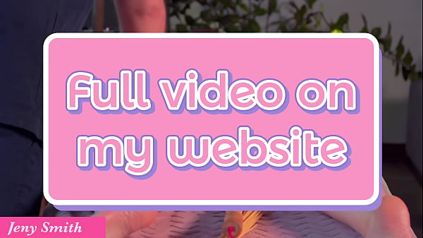 Image Jeny Smith and a pantyless massage. He didn't expect that!