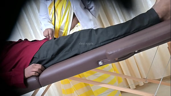 Image Lucky guy got handjob from doctor