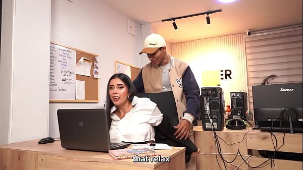 Image &ldquo_Busty secretary if she knows how to earn extra pay by fucking the boss's son.&rdquo_