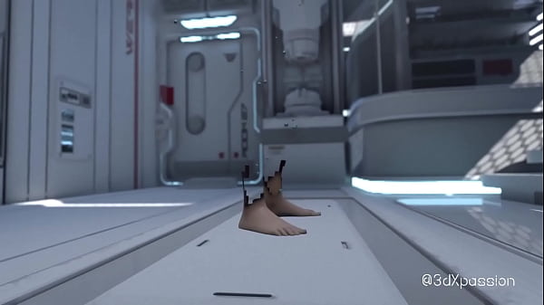 Image Nexus 3 Orbit Meta. 3D animation fuck on a space station with sexy blonde