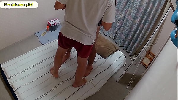 Image Two twinks are having sex in bedroom