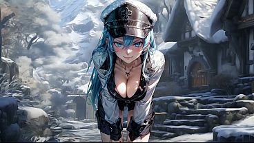 Image Esdeath's Extreme Femdom Test (Voiced Hentai JOI) - AI Generated