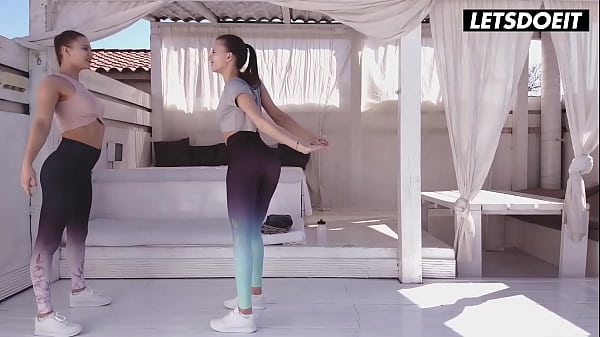 Image Yoga Session Turns Into Hot Lesbian Fuck - LETSDOEIT