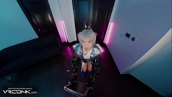 Image VR Conk: Asian Silver Wolf Deeply Sucks And Fucks Hard In Cosplay Parody Of Honkai Star Rail