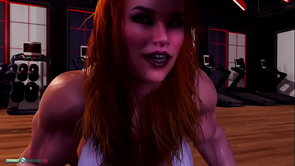 Image Futa Gym Sex &ndash_ Hardcore Futanari Banging on Workout Bench
