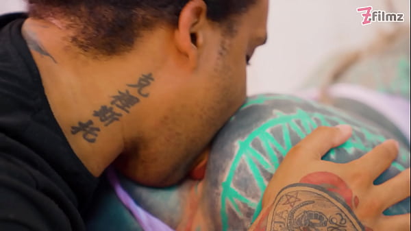 Image Inked babe ass stretched by BBC, ends with ATM and a Facial cumshot