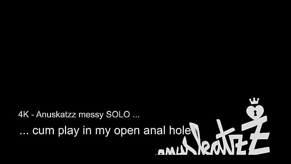 Image Inked babe craves anal Gaping and messy cumplay