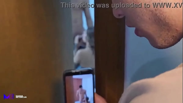 Image Double cumshot - With a threesome we fixed the damage we did to a rented apartment