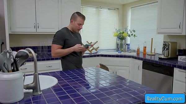Image Blonde wife craving dick and get it on the sofa deep and fast - Charlie Forde, Codey Steele
