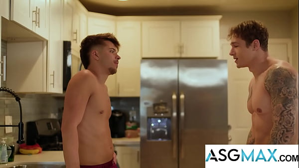 Image Tatted Hottie Rails Pierced Jock In The Kitchen - ASGmax