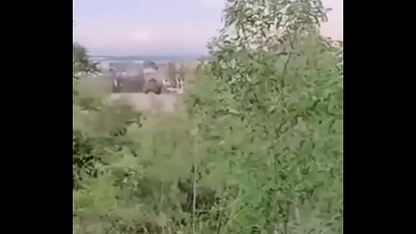 Image Asian teen girl fucked while walking in the jungle