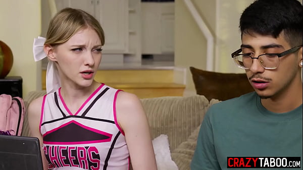 Image A shy guy Diego Perez fucks petite and hot popular cheerleader Melody Marks