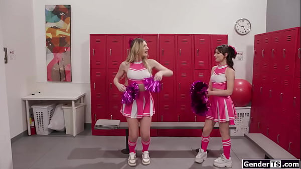Image Babe really wants to suck tgirl cheerleader Jade Venus cock
