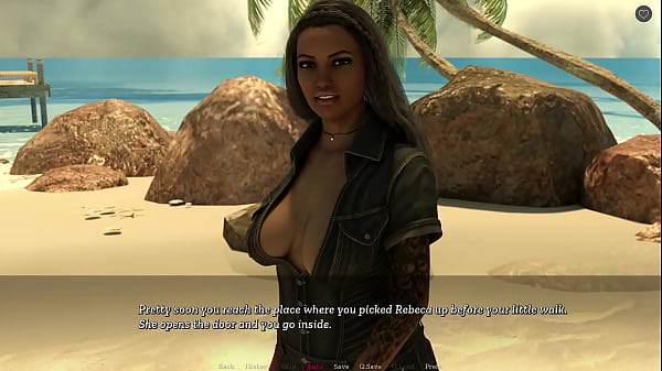 Image Step Sisterly Lust #39 - Busty Latina Milf Pissing On The Beach Completely Nude