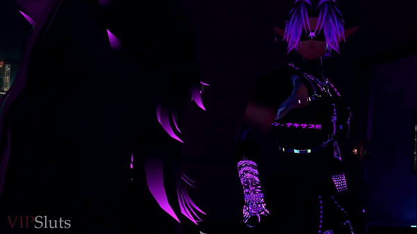 Image VIPSluts - Cyberpunk Vixen Dominates and Devours Sneaky Thief