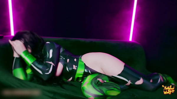 Image Shego fucks herself with a huge cock - MoIlyredwolf