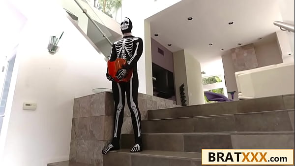 Image Petite Trick-or-Treater Gets More Than Candy in Spooky Fuck Session