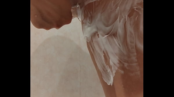 Image Naked stepsister in shower