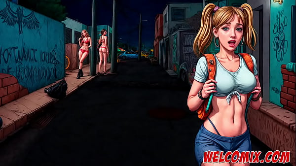 Image Midnight at red light district! Anacondas porn comics!