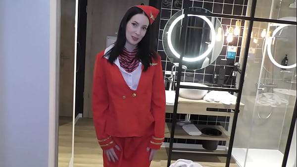 Image Air Hostess Jasmine Jayne Creampied